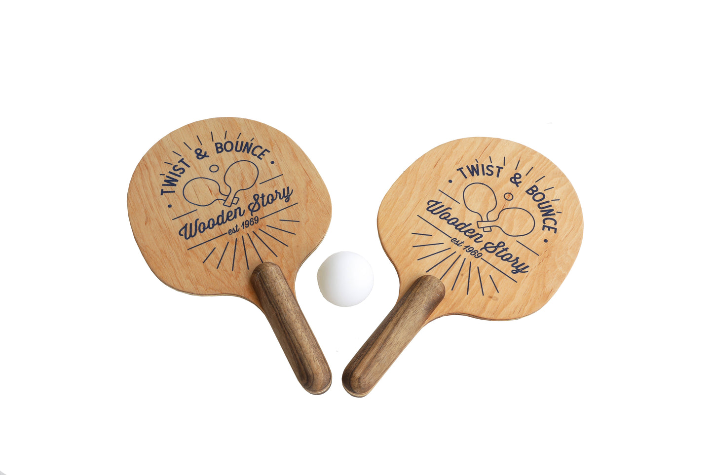 twist & bounce - ping pong paddles