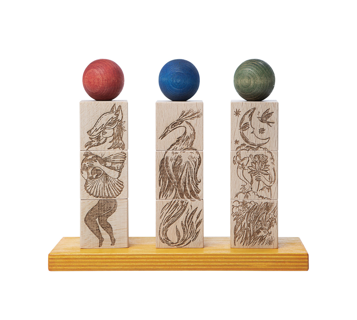 Dreamland rainbow stacking toy - Montessori