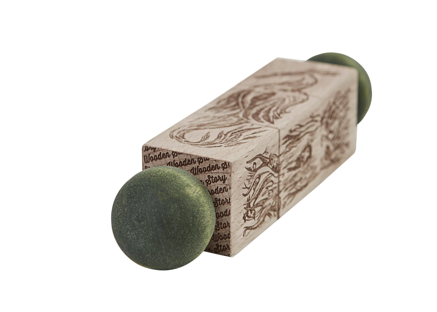twist the blocks - Magic Forest - green