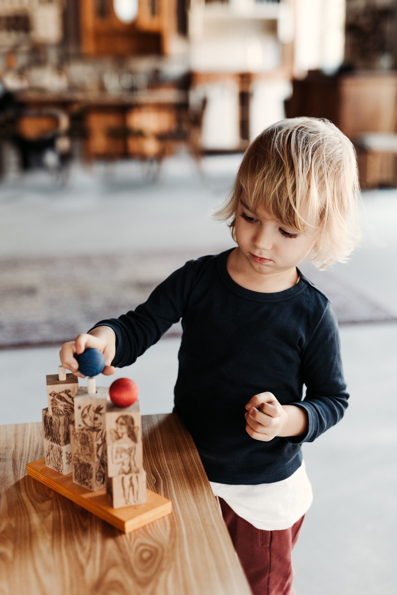 Dreamland rainbow stacking toy - Montessori