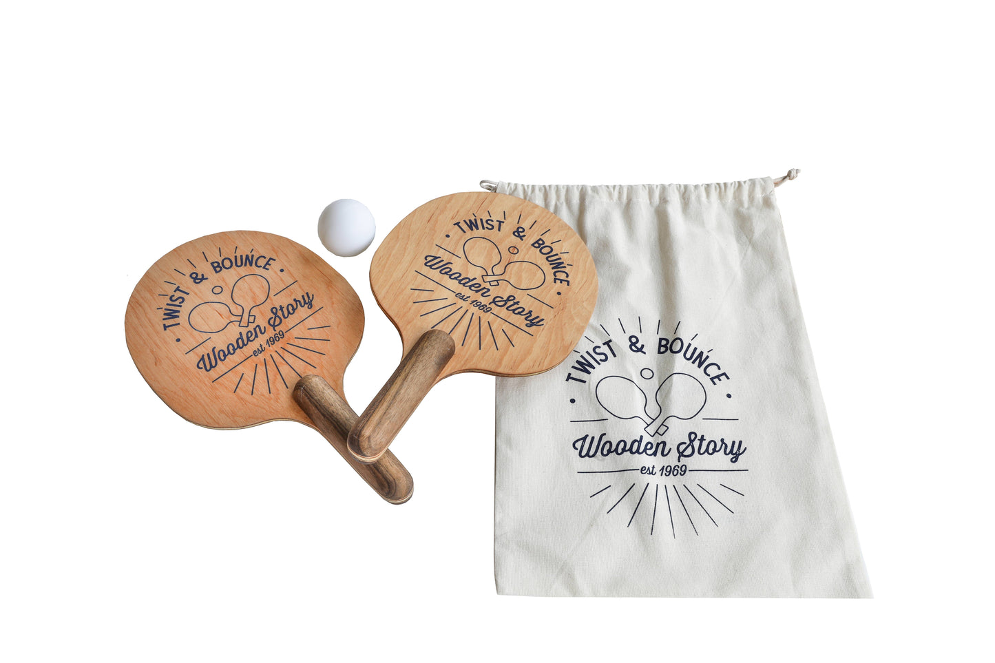 twist & bounce - ping pong paddles