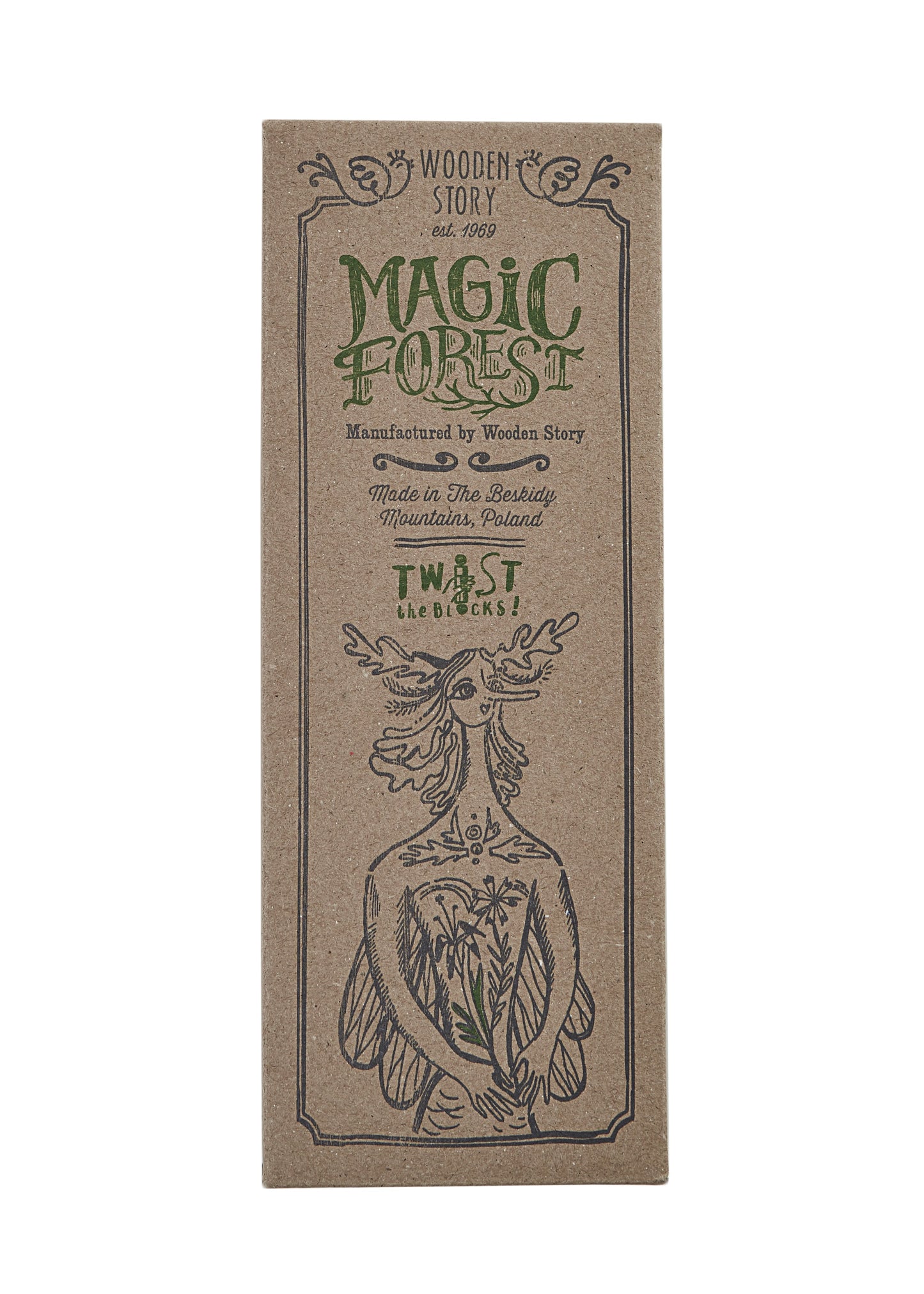 twist the blocks - Magic Forest - green