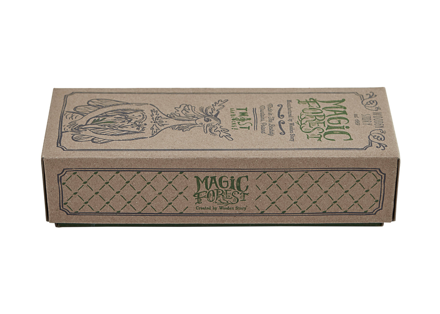 twist the blocks - Magic Forest - green
