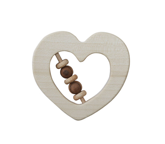 rattle-teether - love
