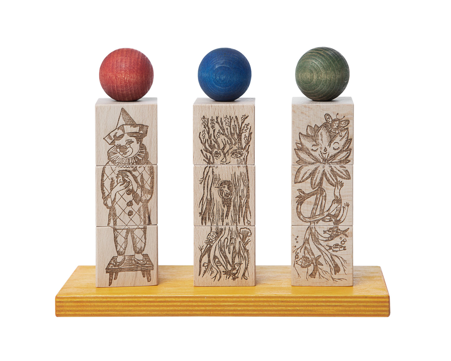 Dreamland rainbow stacking toy - Montessori