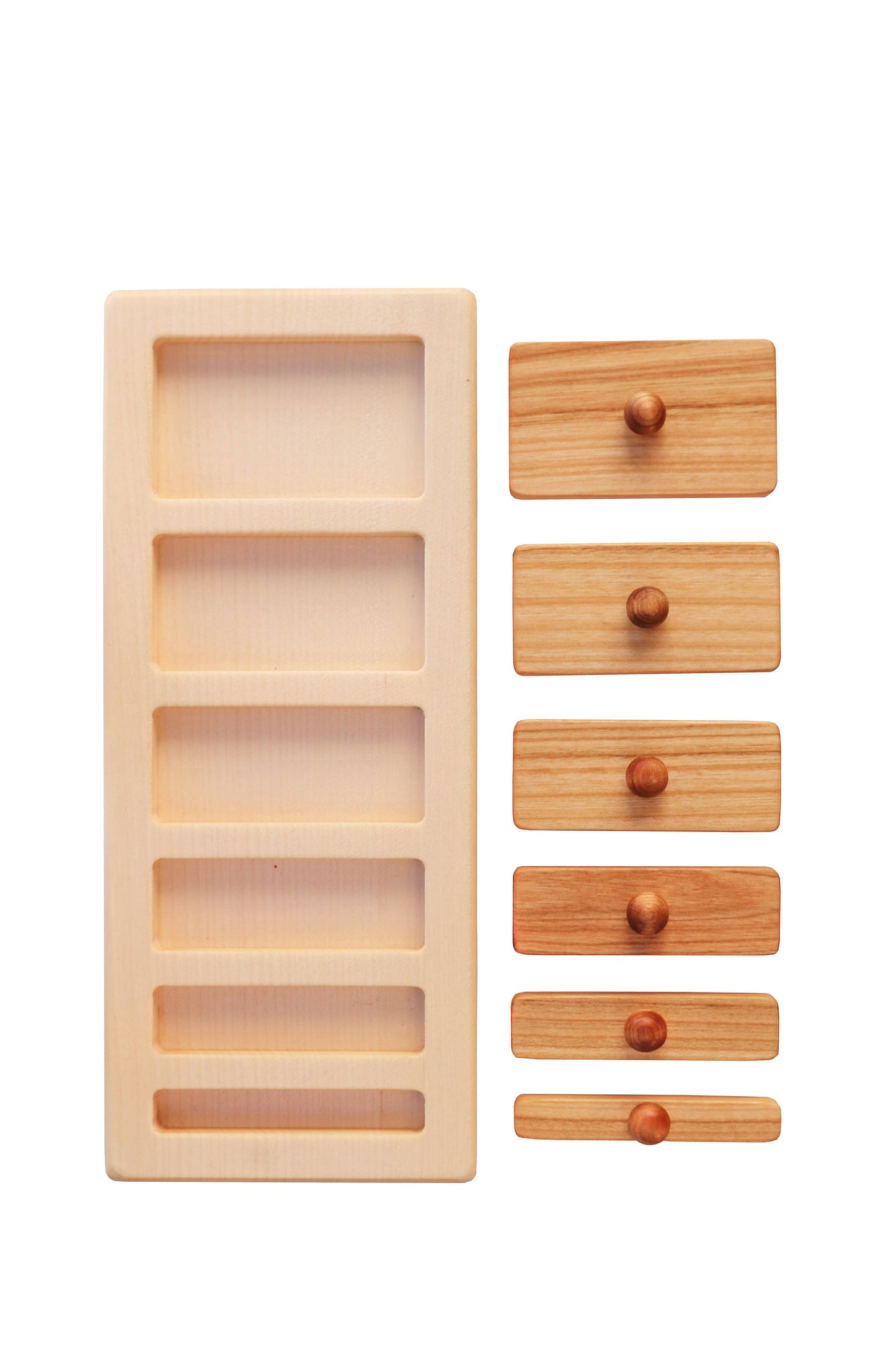 wide-thin knob puzzle - Montessori