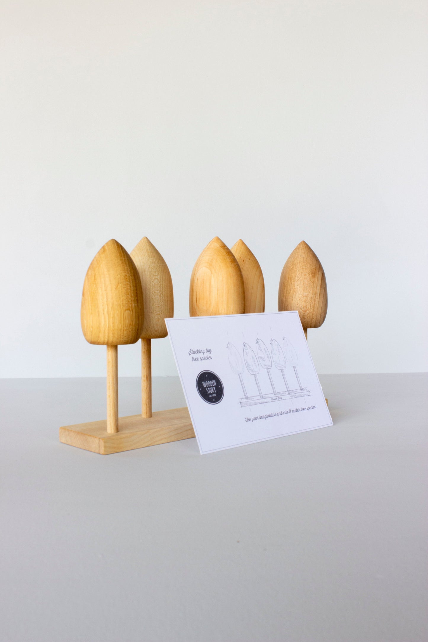 stacking toy - tree species