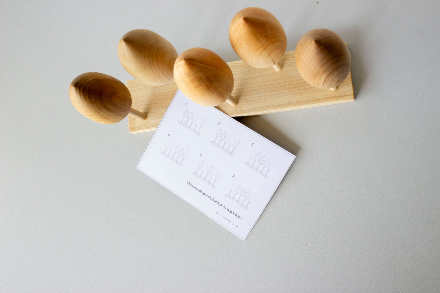 stacking toy - tree species