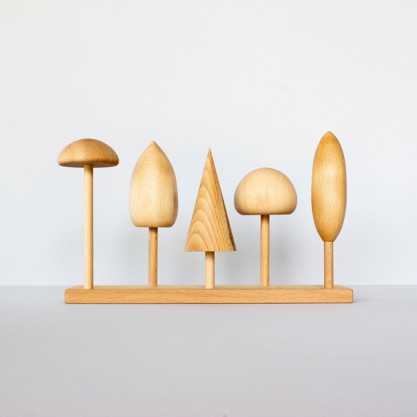 stacking toy - tree crowns