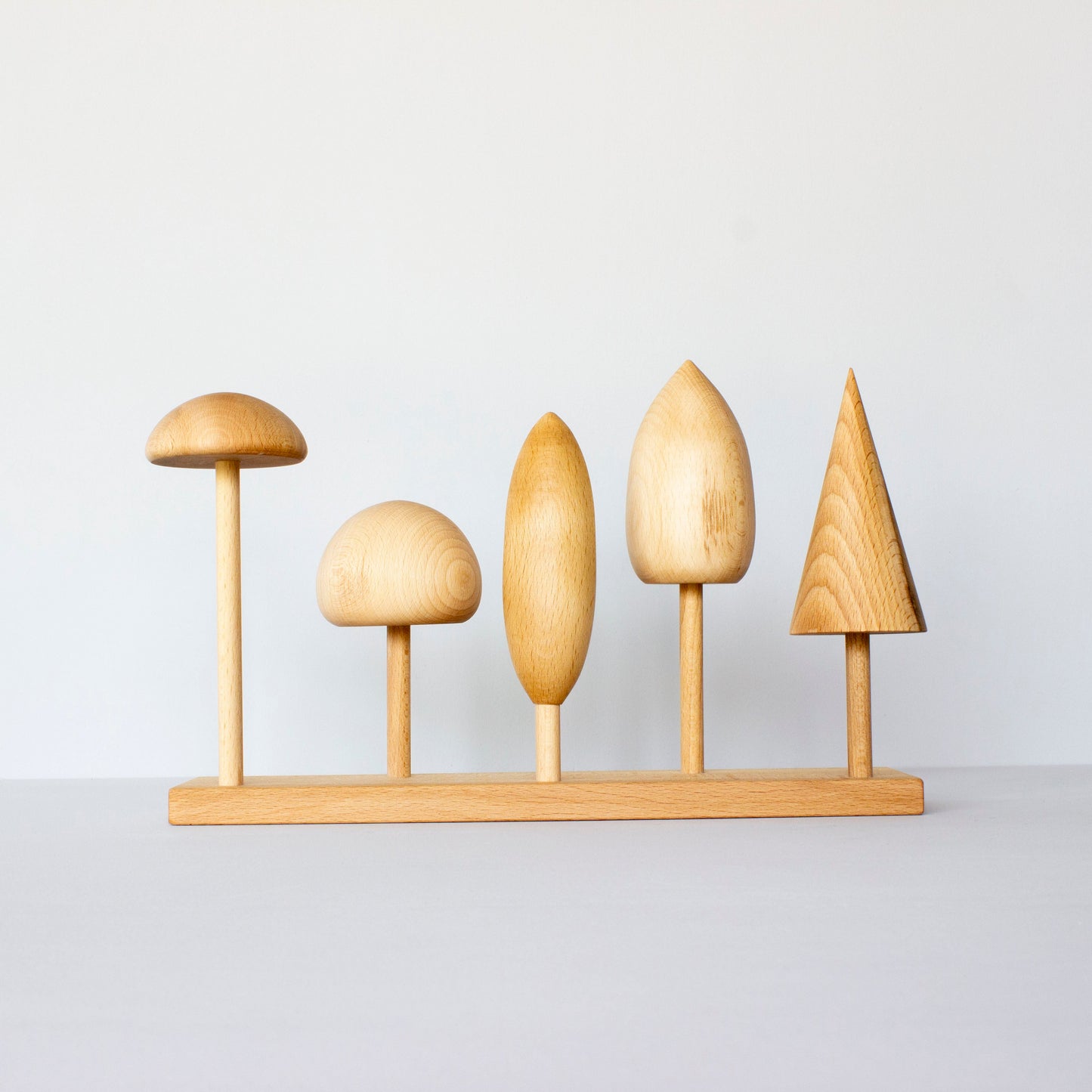 stacking toy - tree crowns