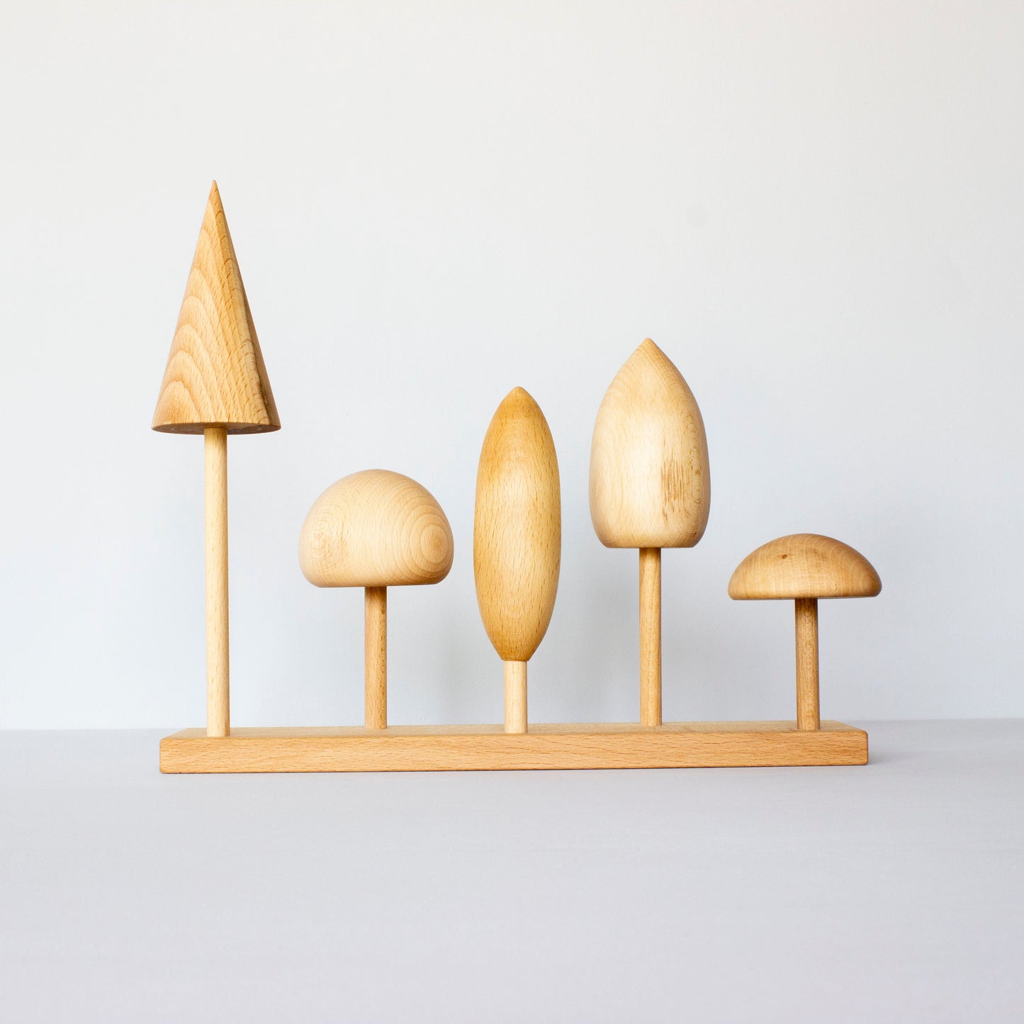 stacking toy - tree crowns