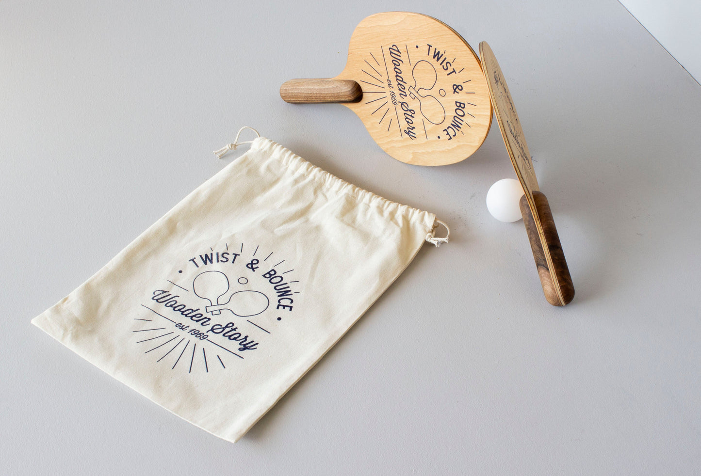 twist & bounce - ping pong paddles
