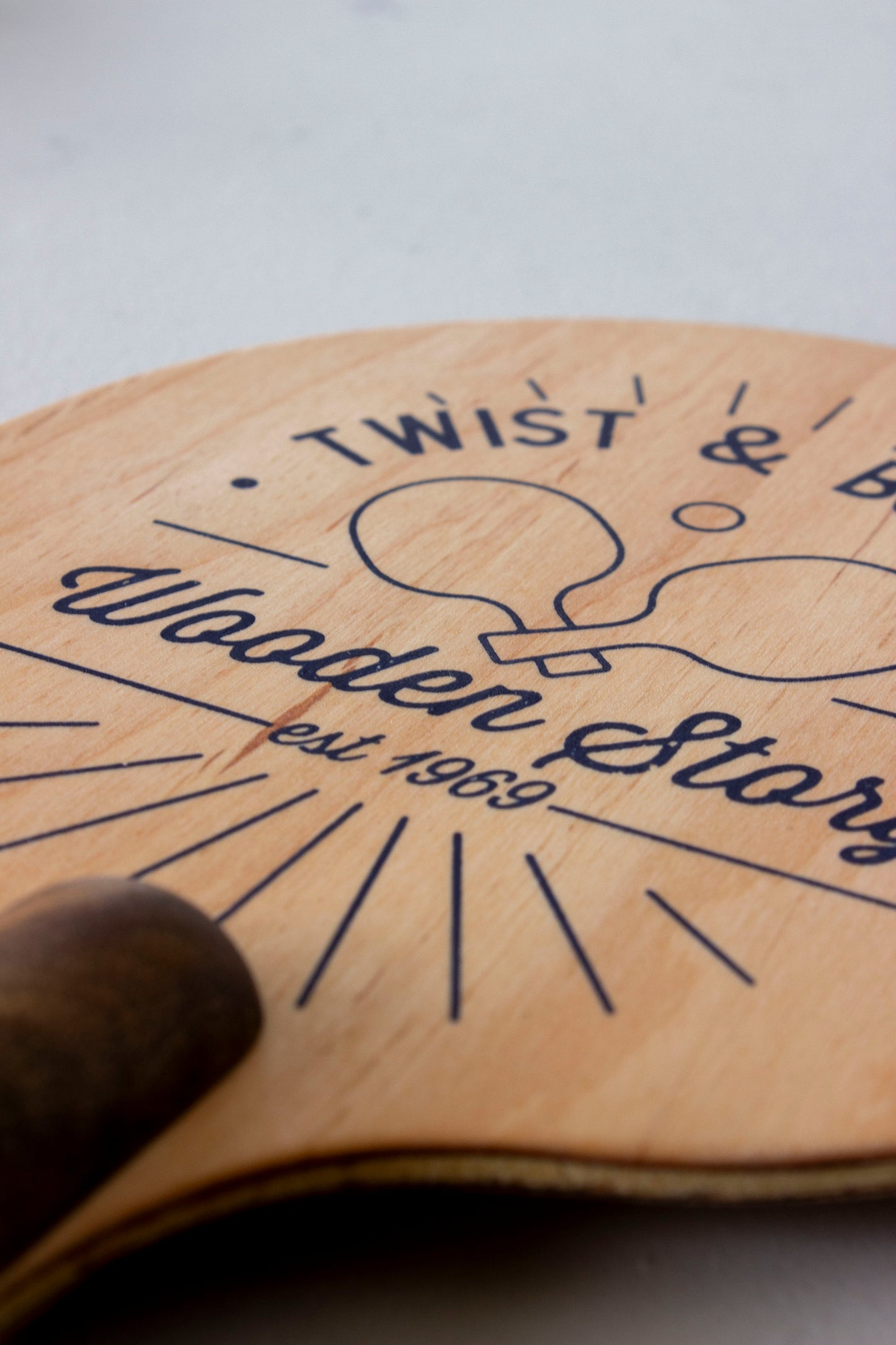 twist & bounce - ping pong paddles