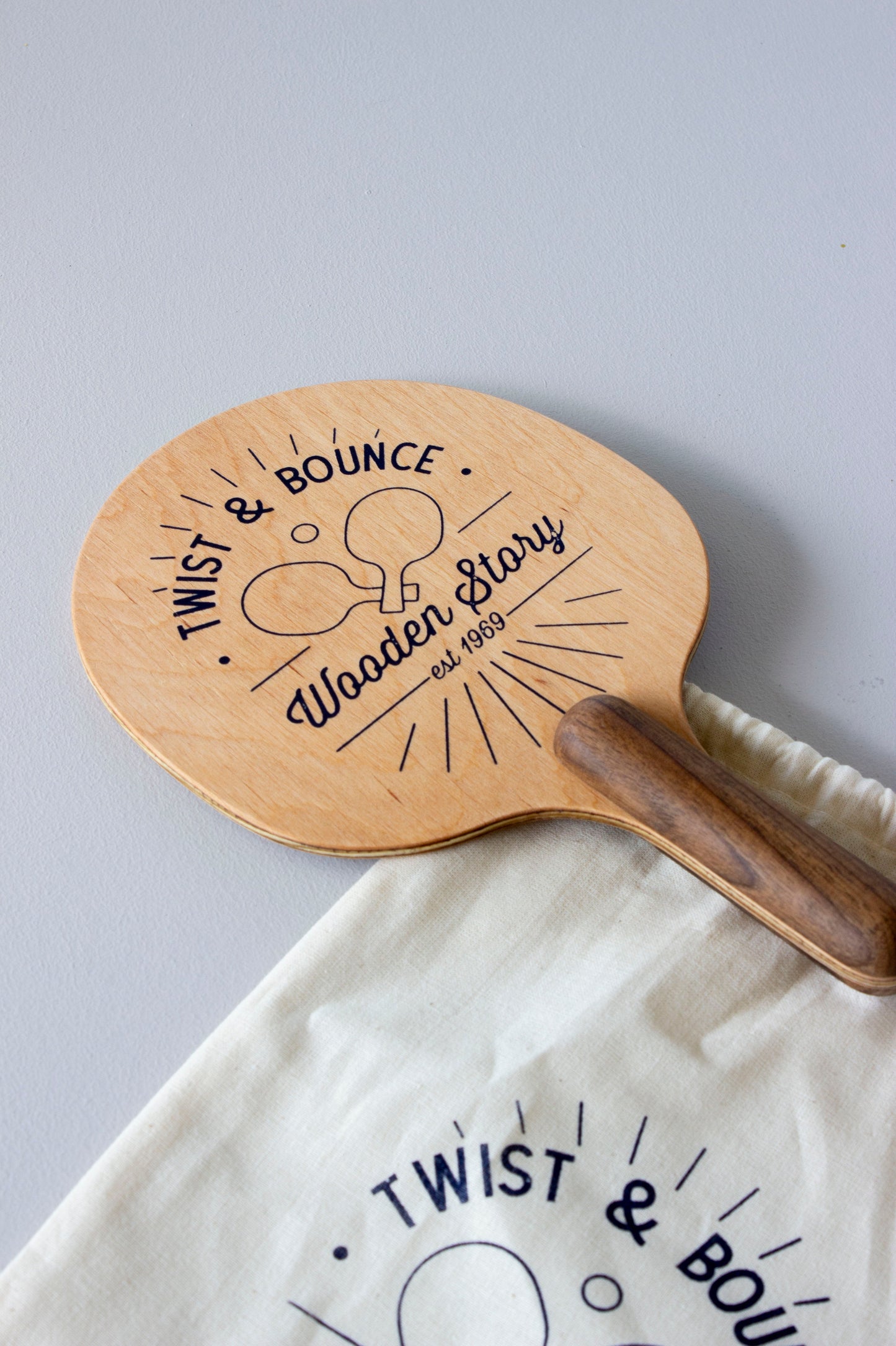 twist & bounce - ping pong paddles