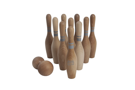 natural bowling set