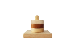 Montessori Vertical Ring Stacking Toy