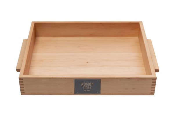 large sand writing tray + accessories - sensory toy – woodenstory.com