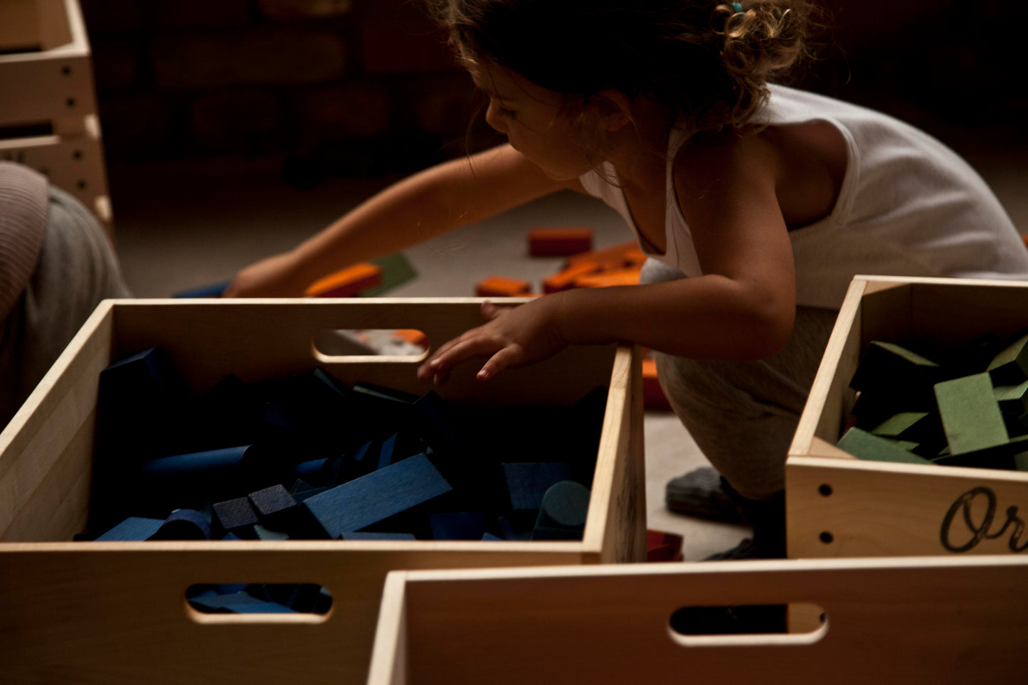 Wooden Storage Crate On Wheels - 2