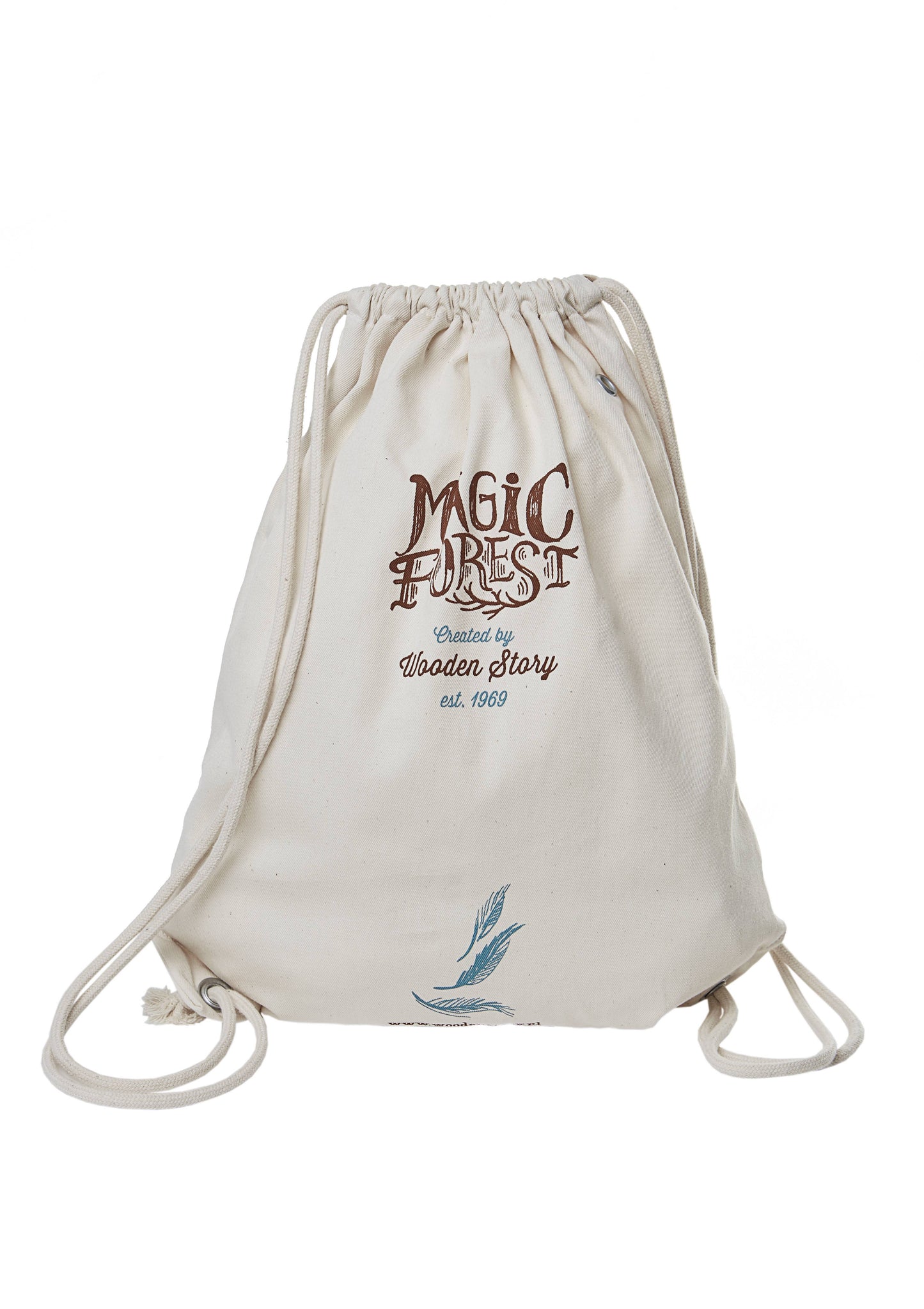 Cotton Sack - BackPack Magic Forest Bird