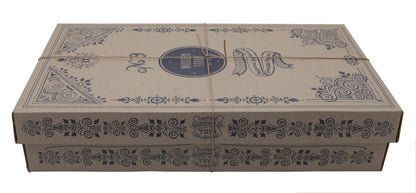 wooden blocks in blue tray XL - 63 pcs