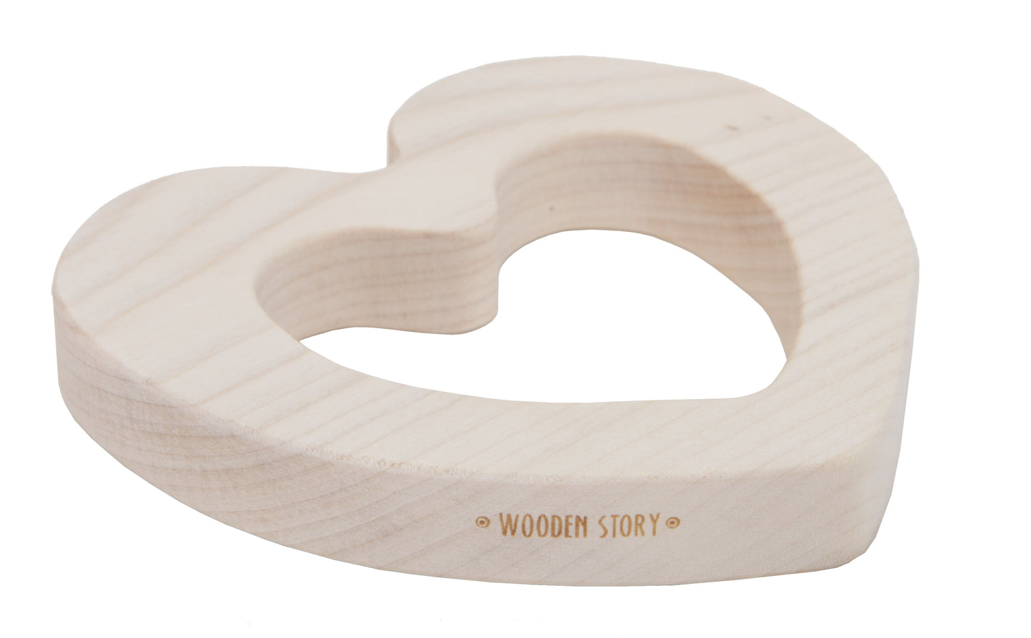 Wooden Teether Love