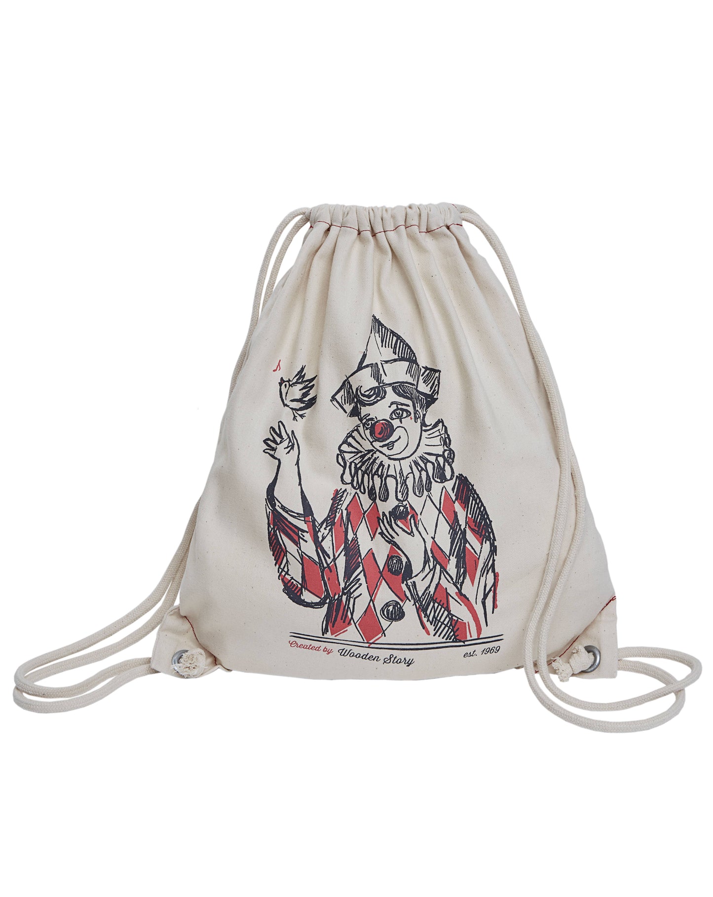 Cotton Sack - BackPack Commedia dell' Arte