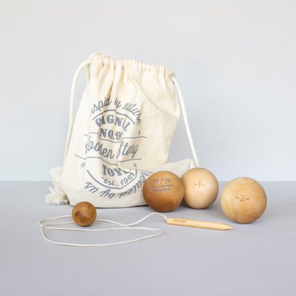 Wooden Boules