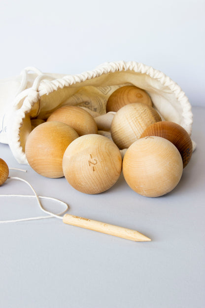 Wooden Boules