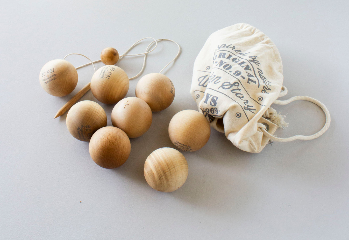 Wooden Boules