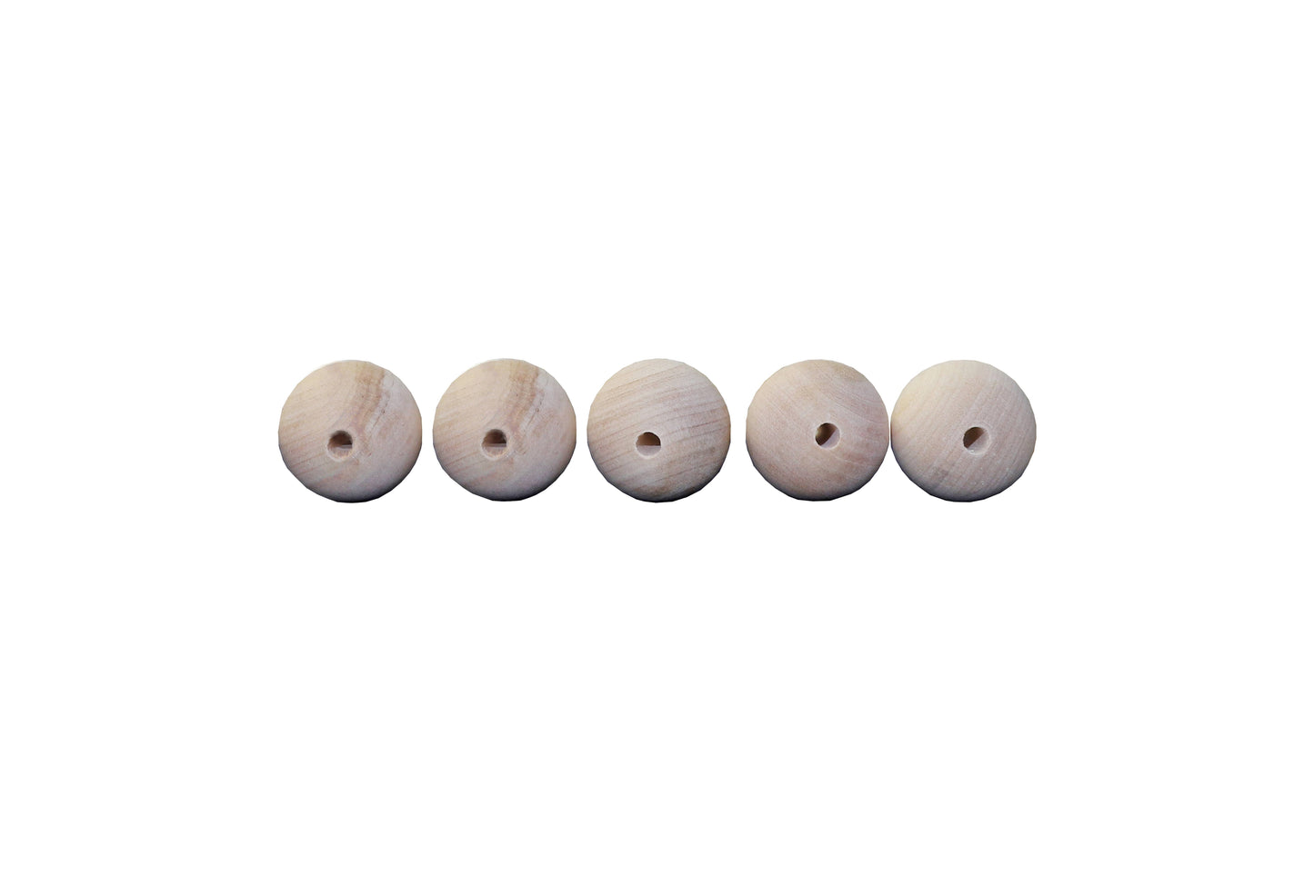 Wooden beads - balls