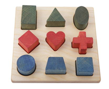 rainbow shape puzzle board