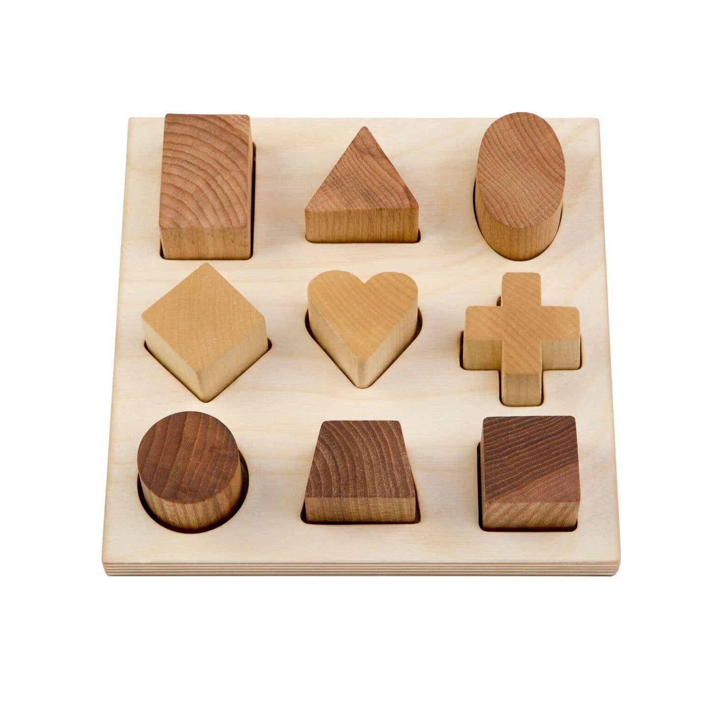 natural shape puzzle board