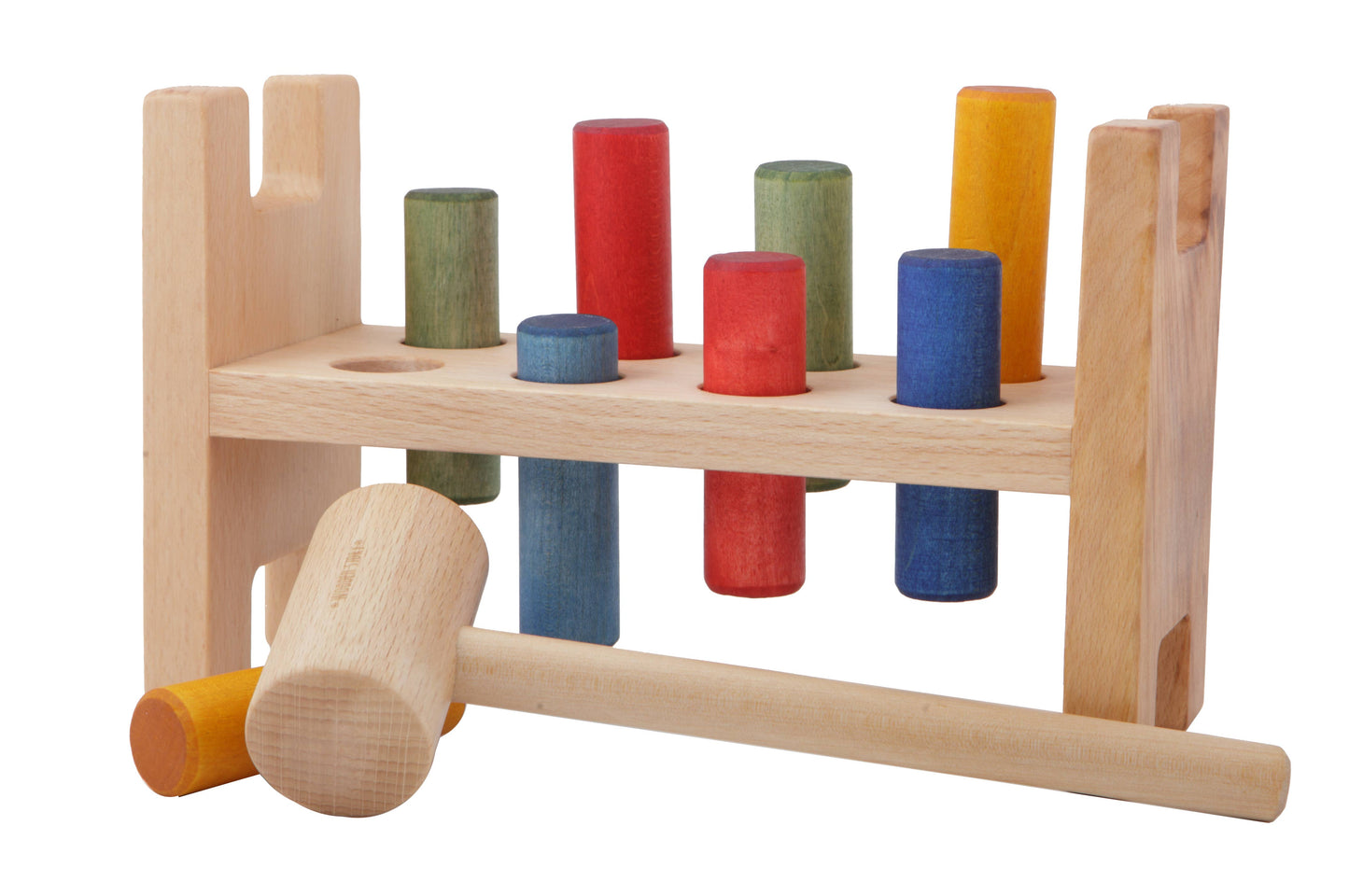 Pound-A-Peg Montessori Toy Rainbow